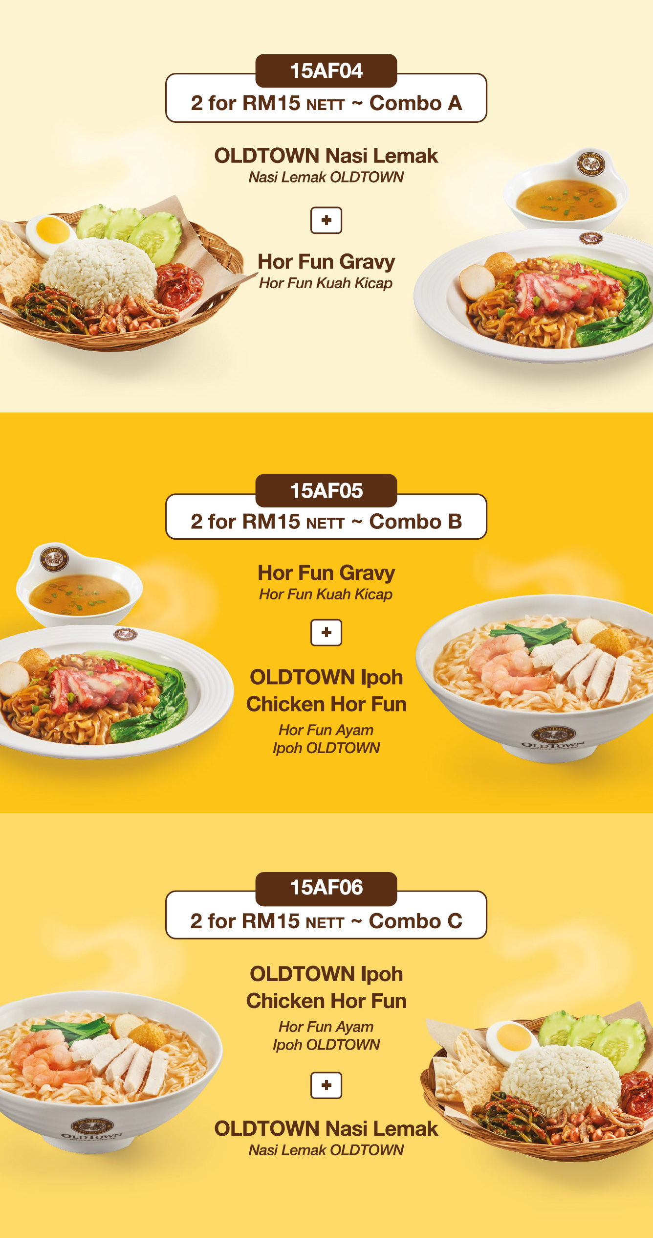 2 For Rm15 V2 Food Oldtown White Coffee
